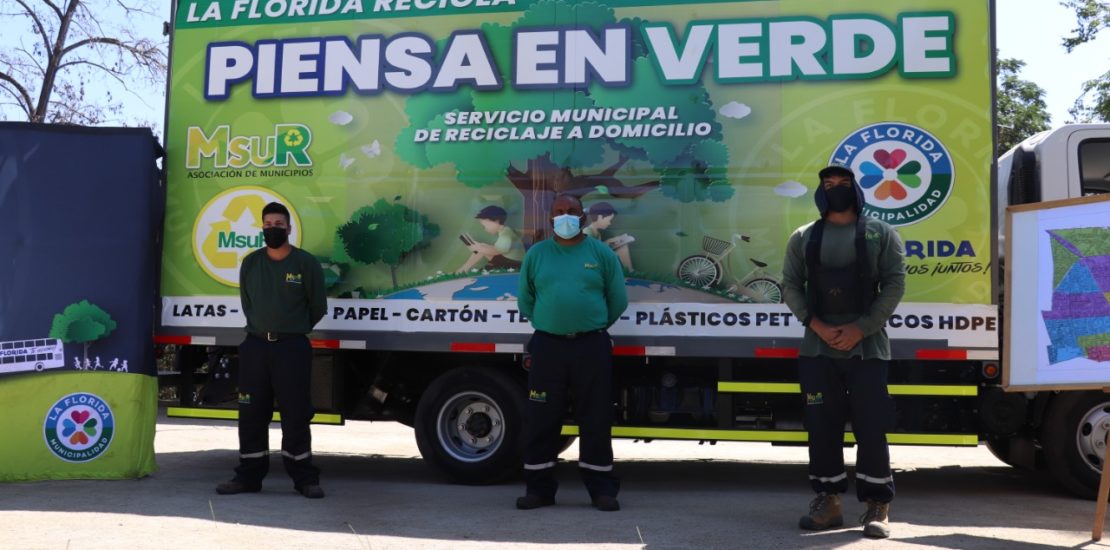 La Florida impulsa nuevo programa de reciclaje domiciliario